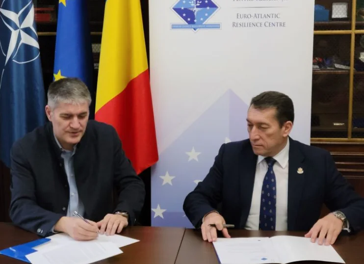 Signing of the cooperation agreement between E-ARC and CYSCOE