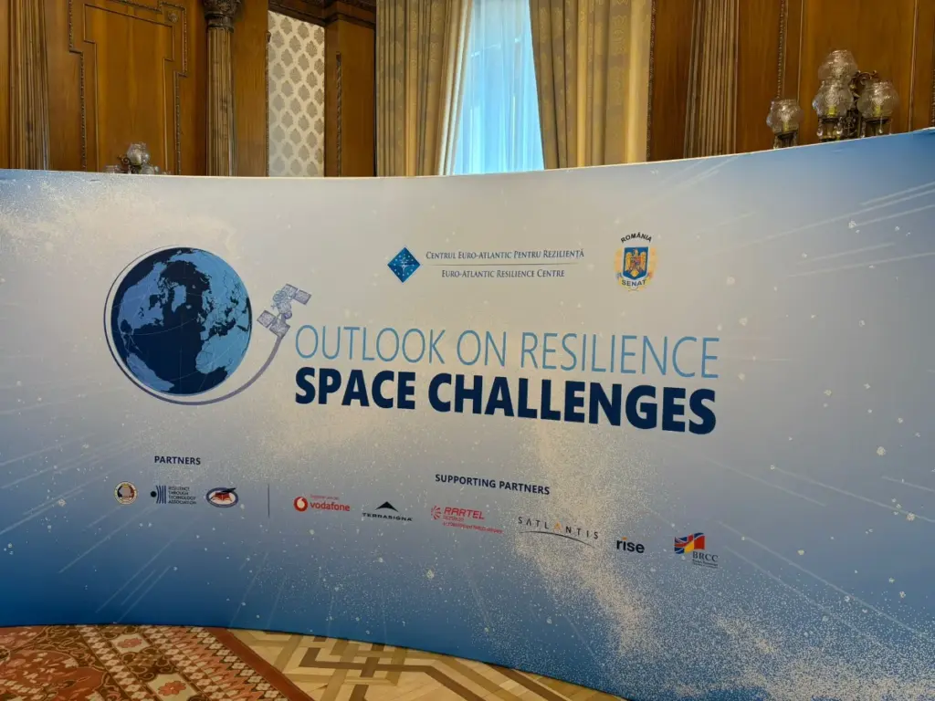 Outlook on Resilience: Space Challenges conference, Palace of the Parliament, Bucharest, photo 1