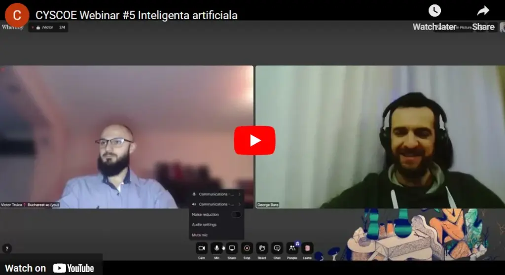 CYSCOE Webinar #5 on artificial intelligence, photo 2