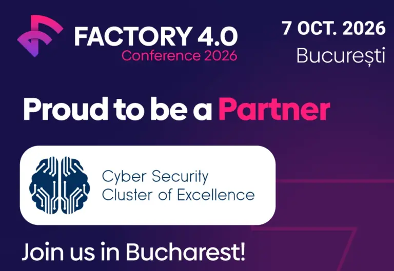 CYSCOE – Cyber Security Partner of FACTORY 4.0 Conference 2026, 7 October 2026, Bucharest